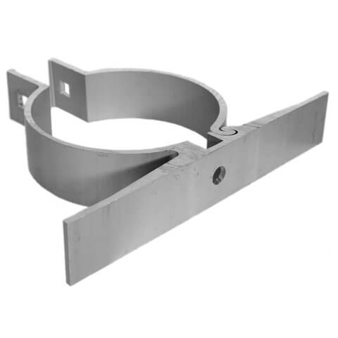Single Side Clamp for 4" Round Post, Dyna Engineering, Z400-7.5R1.25-ZP