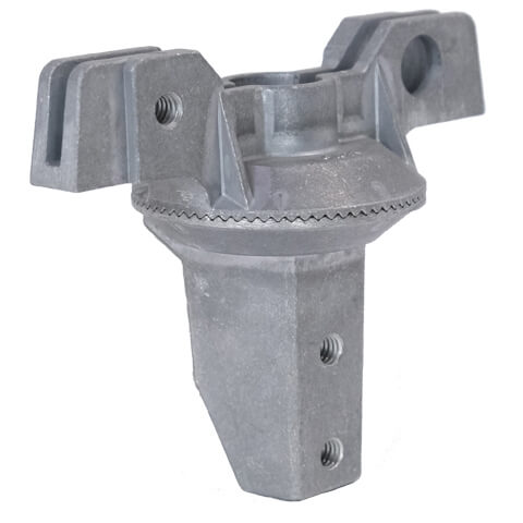 5-1/2" Adjustable U-Channel Post Cap, Dyna Engineering, 5A-U360F-200-AM180