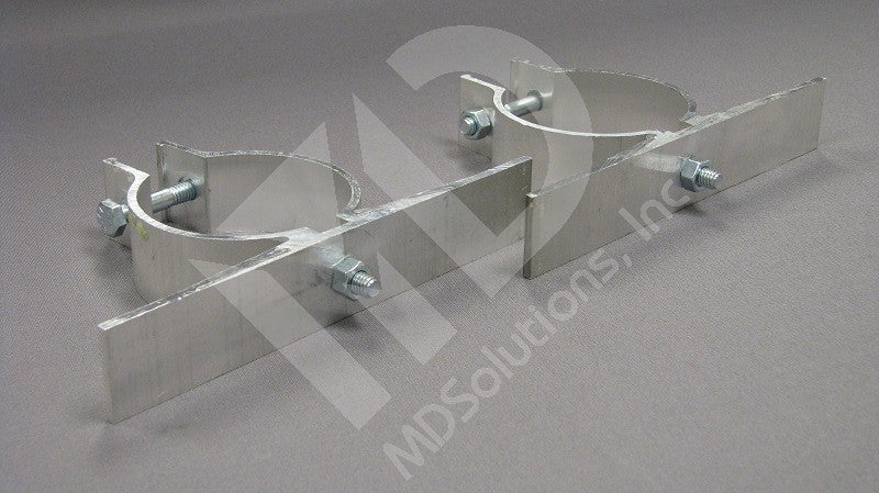 Single Side Clamp for 2 7/8" Round Post, MD Solutions, CLAMPS-SSCLAMP278