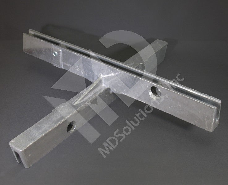 12" Cross Piece 90 degree, MD Solutions, CROSS-120CPF090